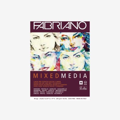 Blok za crtanje MixMedia A4, 250g, 40 lista