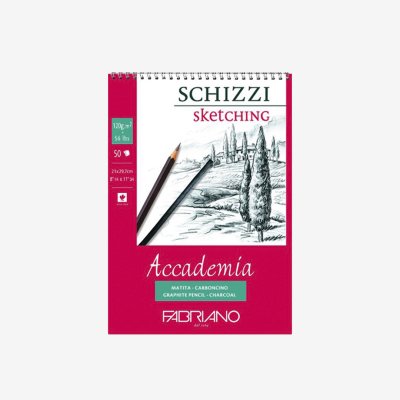 Blok za crtanje Accademia spirala A4, 120g, 50 lista
