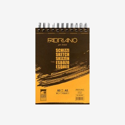 Blok za crtanje Sketch spirala A5, 90g, 60 lista