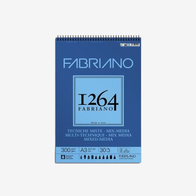 Blok za crtanje MixMedia spirala A5, 300g, 15 lista