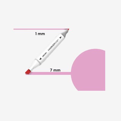 Marker skech art dvostrani 17 Pastel Pink