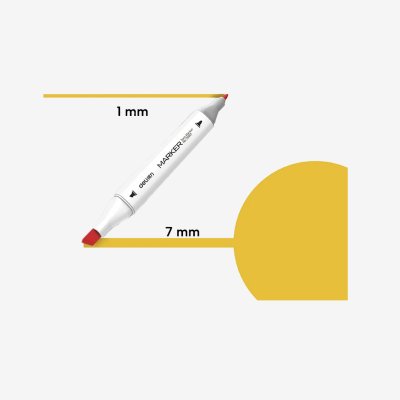 Marker skech art dvostrani 44 Fresh Yellow