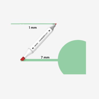 Marker skech art dvostrani 59 Pale Green