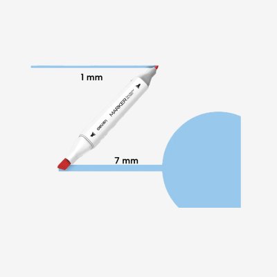 Marker skech art dvostrani 76 Sky Blue