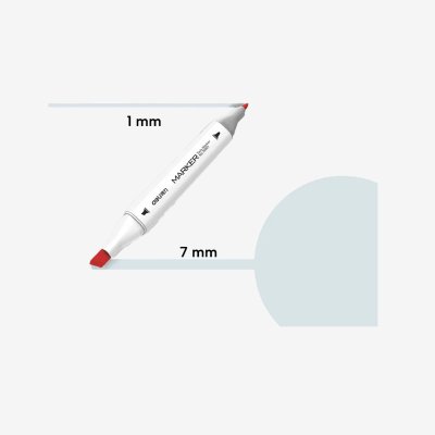 Marker skech art dvostrani BG1 Blue Grey