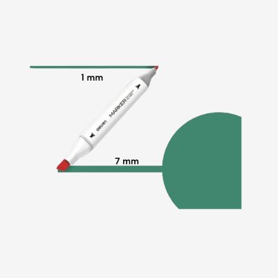 Marker skech art dvostrani 52 Deep Green
