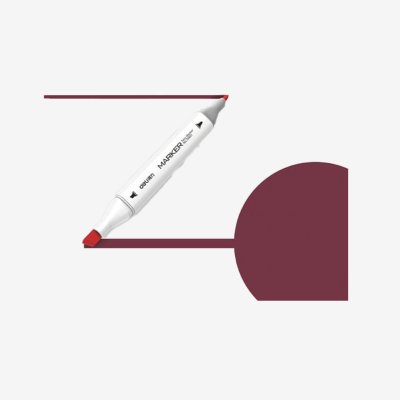 Marker skech art dvostrani 1 Wine Red