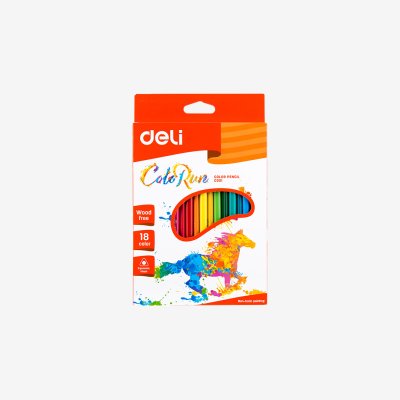Drvene bojice DELI Color Run 1/18