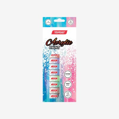 Akrilne boje set 12 x 12ml Target