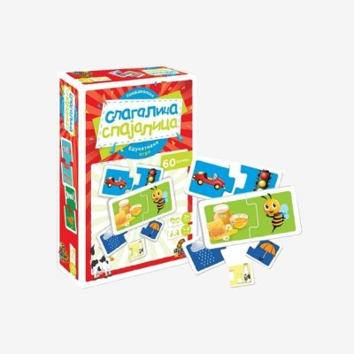 Edukativna igra slagalica spajalica