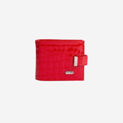 Falco ženska futrola za kartice - Crvena kroko lak
