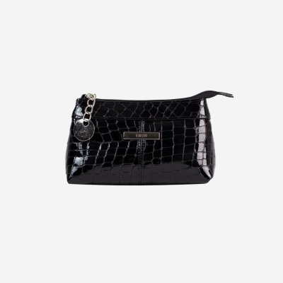 Falco ženski neseser - Crna kroko lak