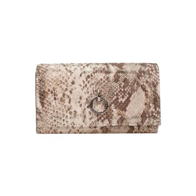 Falco ženski novčanik - Bež/Zlatno - zmija