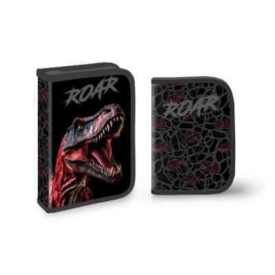 Puna jednodelna pernica sa dva flepa - Dino Roar