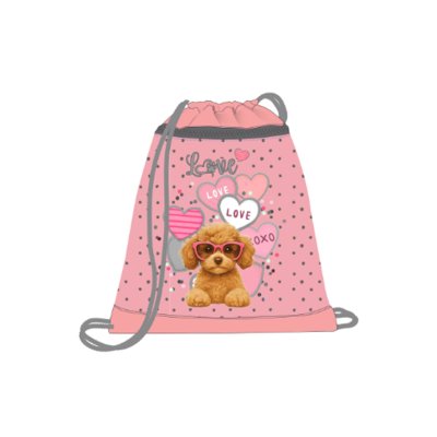 Torba za sport Belmil 336-91, Pink Heart Puppy
