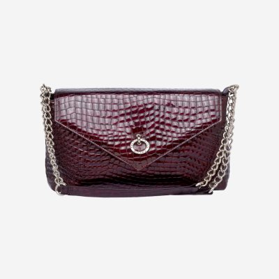 Falco ženska torba - Bordo kroko lak