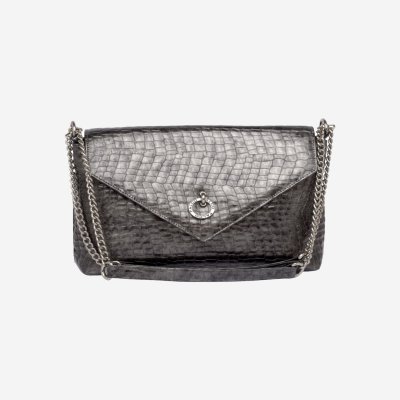 Falco ženska torba - Sivi kroko lak