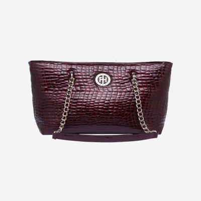 Falco ženska torba - Bordo kroko lak