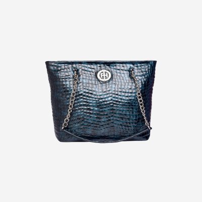 Falco ženska torba - Teget kroko lak