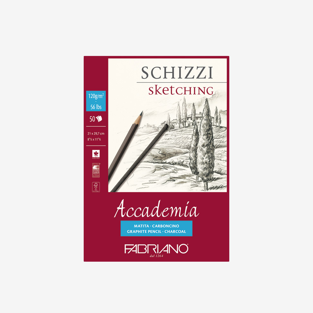 Blok za crtanje Accademia A4, 120g, 50 lista