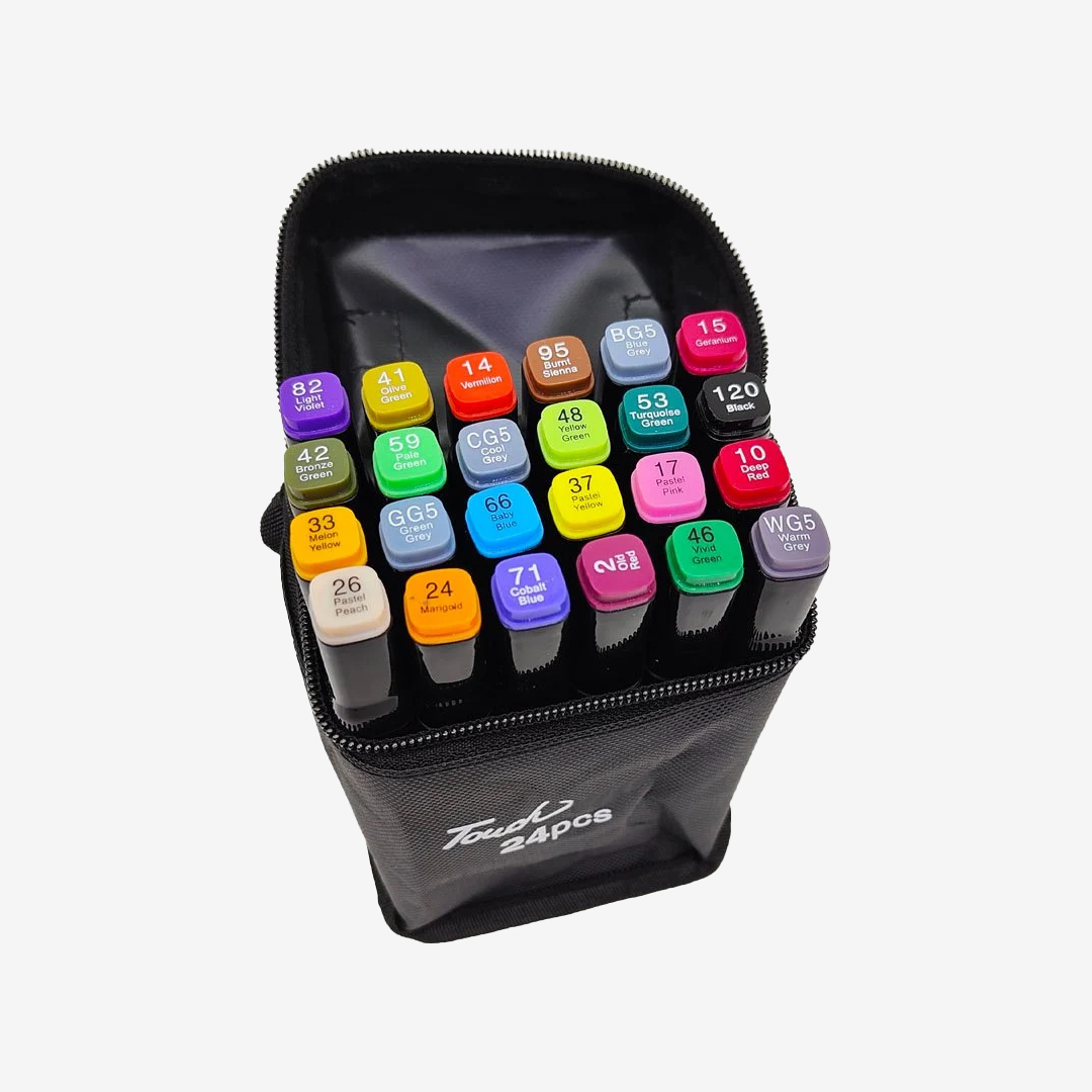 Set obostranih markera 1/24