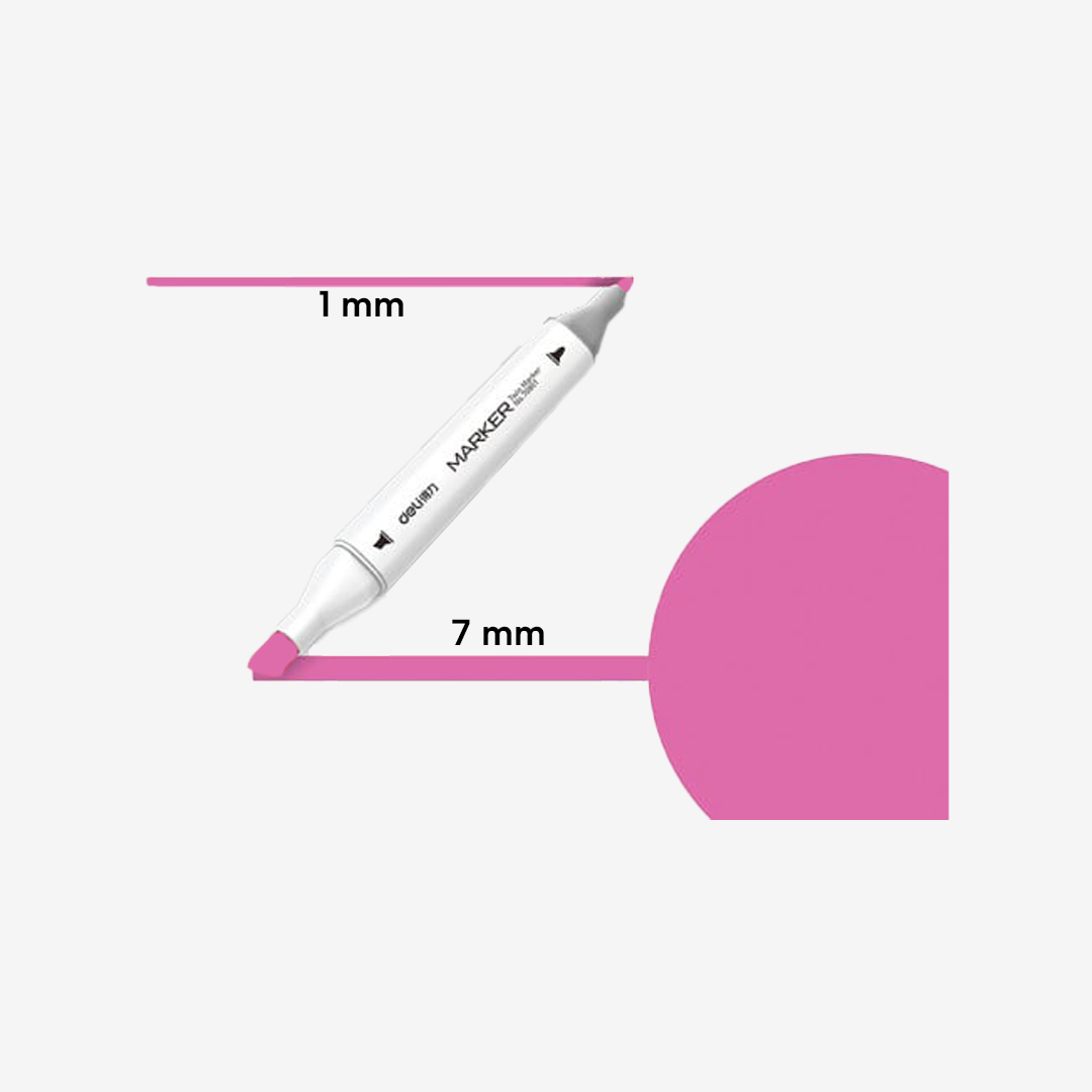 Marker skech art dvostrani 6 Jarko Roze