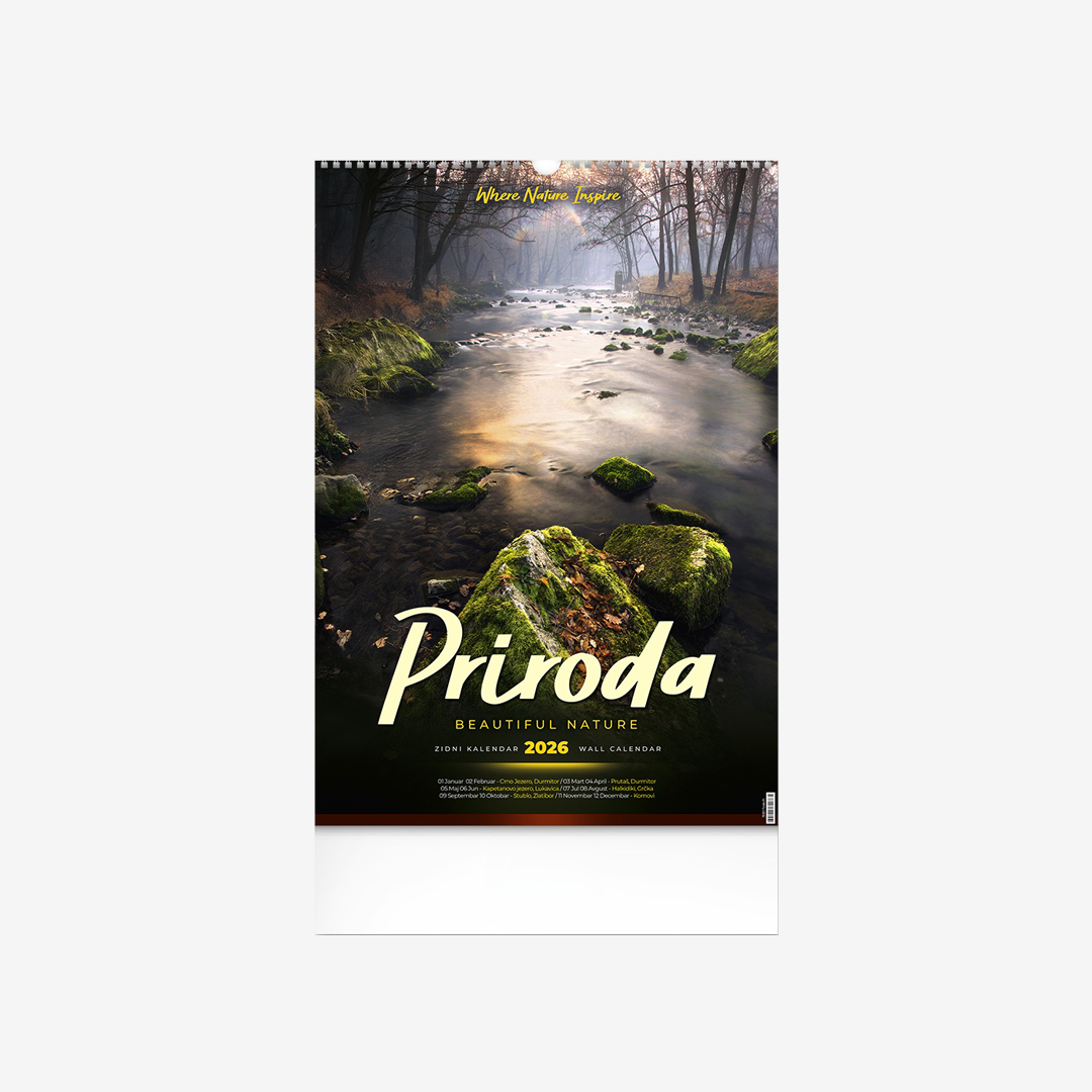 Zidni kalendar - Priroda 1