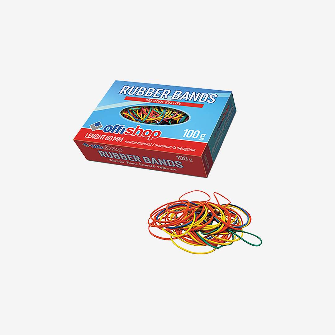 Gumice za tegle u boji 100g