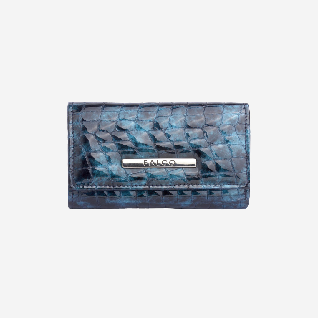 Falco ženski novčanik - Teget kroko lak