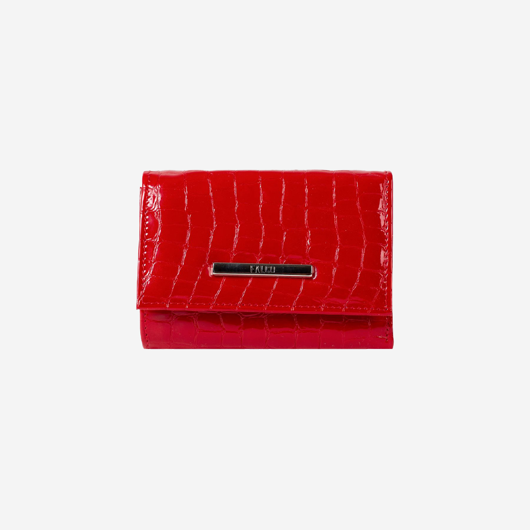Falco ženski novčanik - Crvena kroko lak