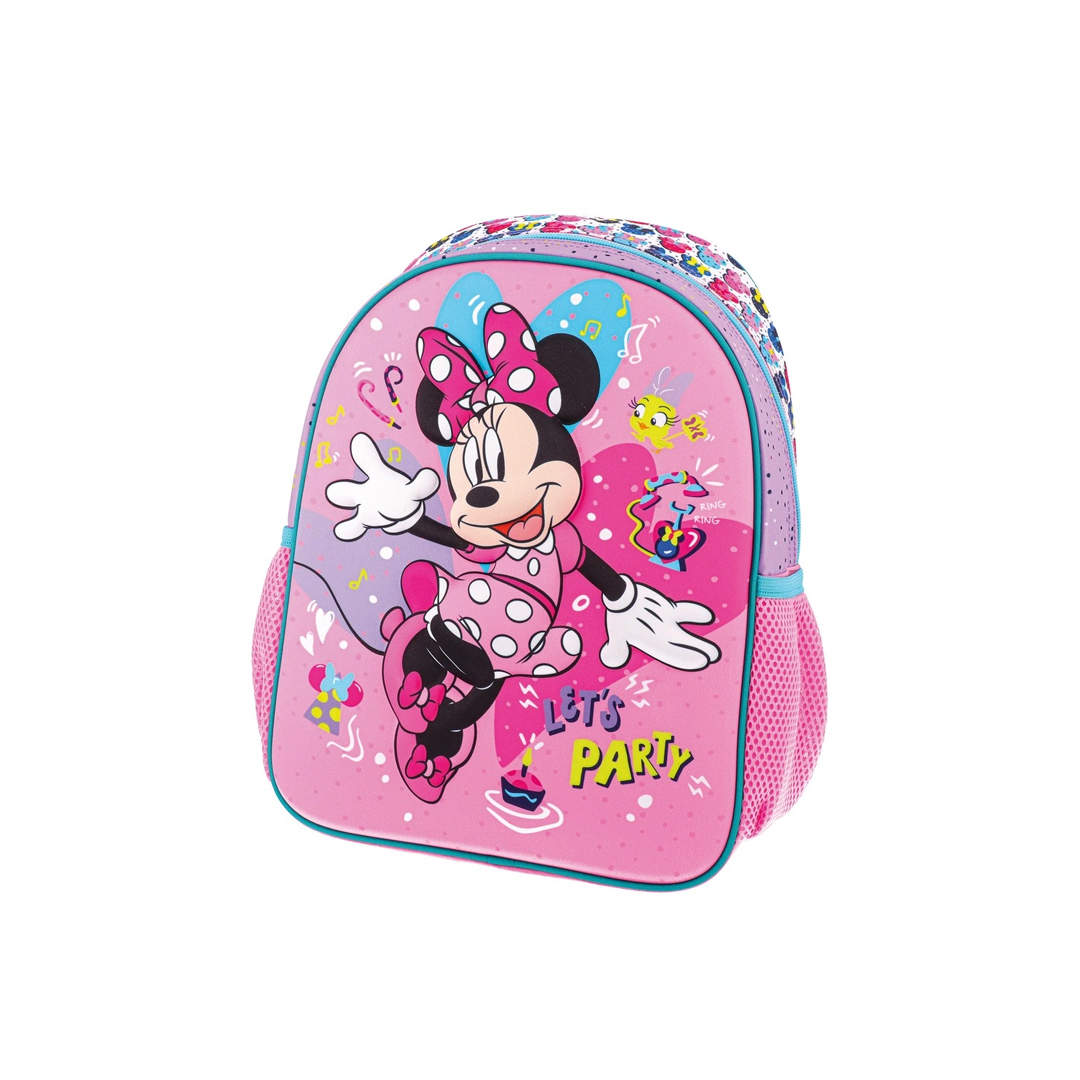 Tico, Predškolski ranac 3D, Minnie Mouse, Let’s party